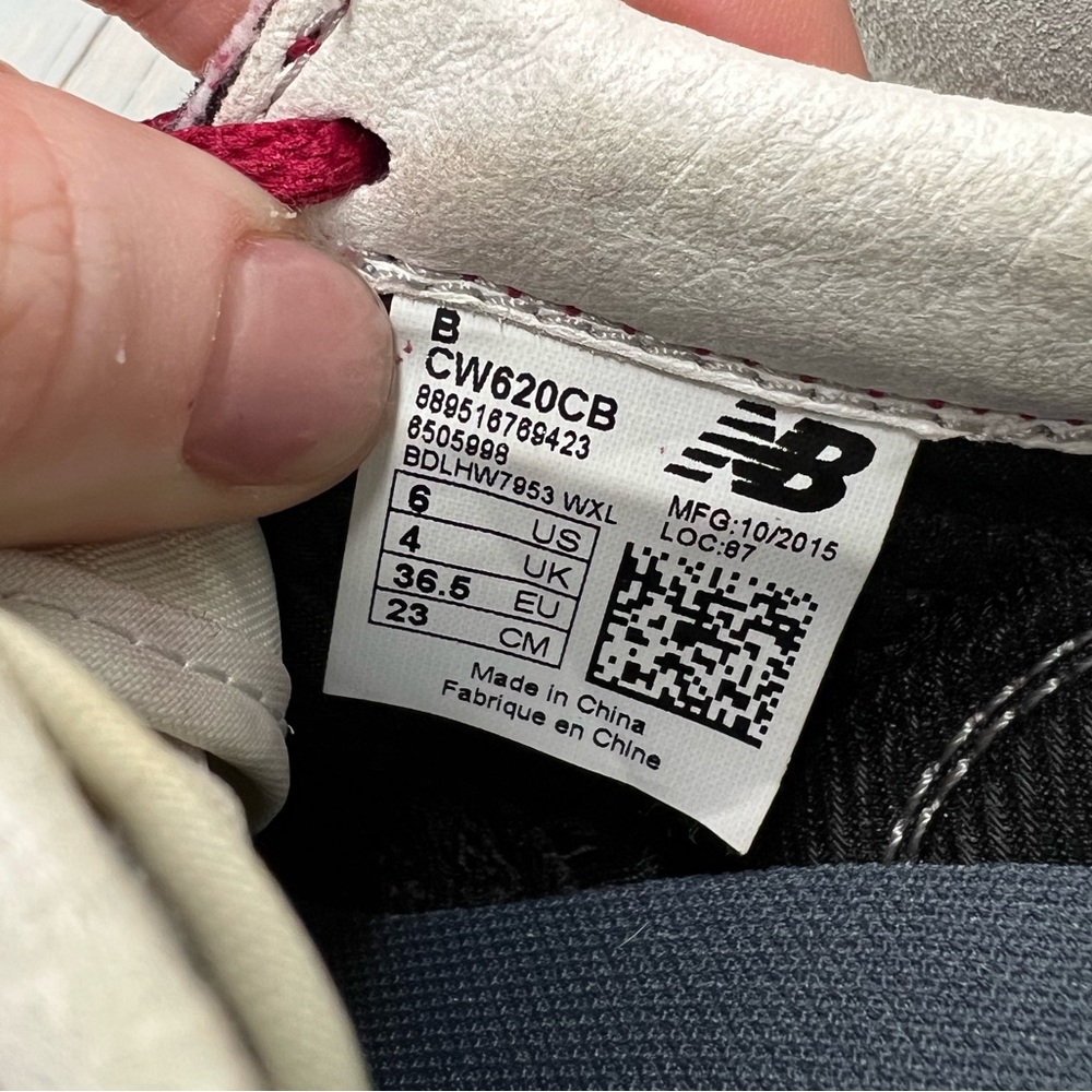 New Balance 620's Raspberry Size 6 - Picture 7 of 8
